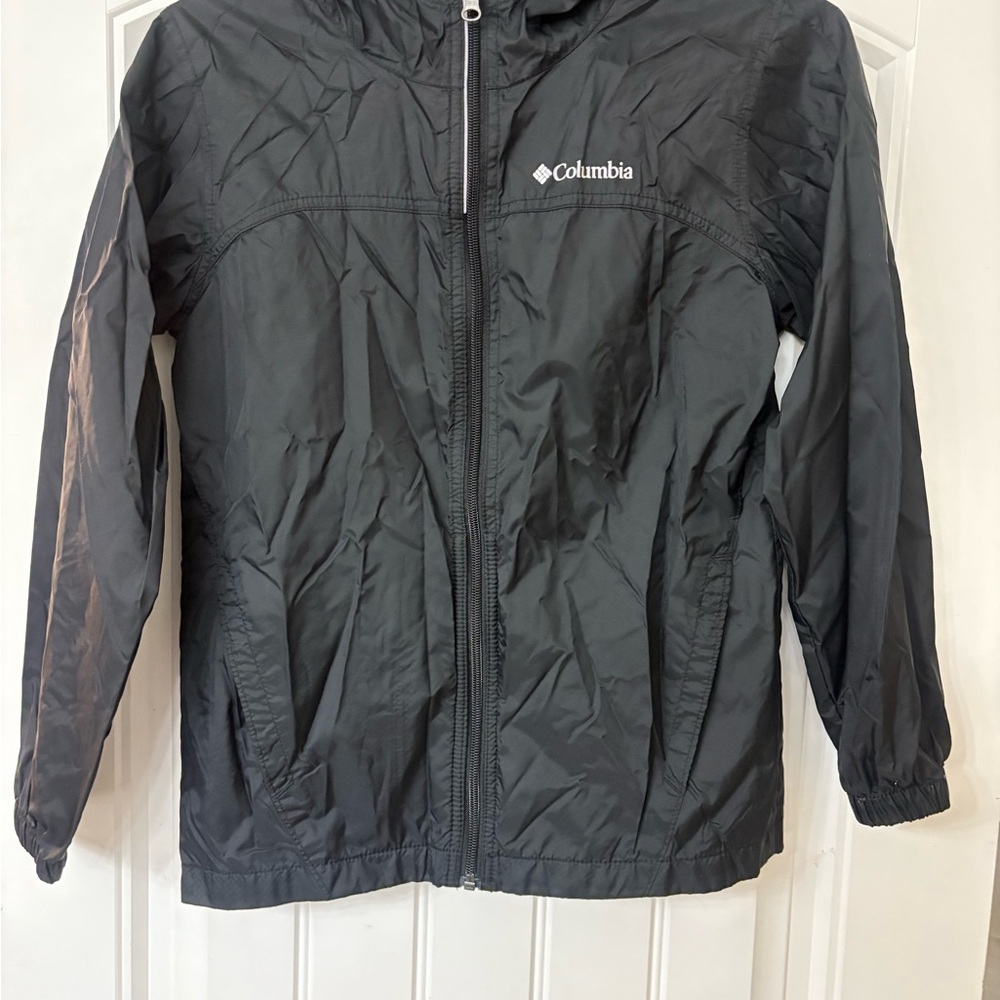 Columbia Kids Black Rain Jacket